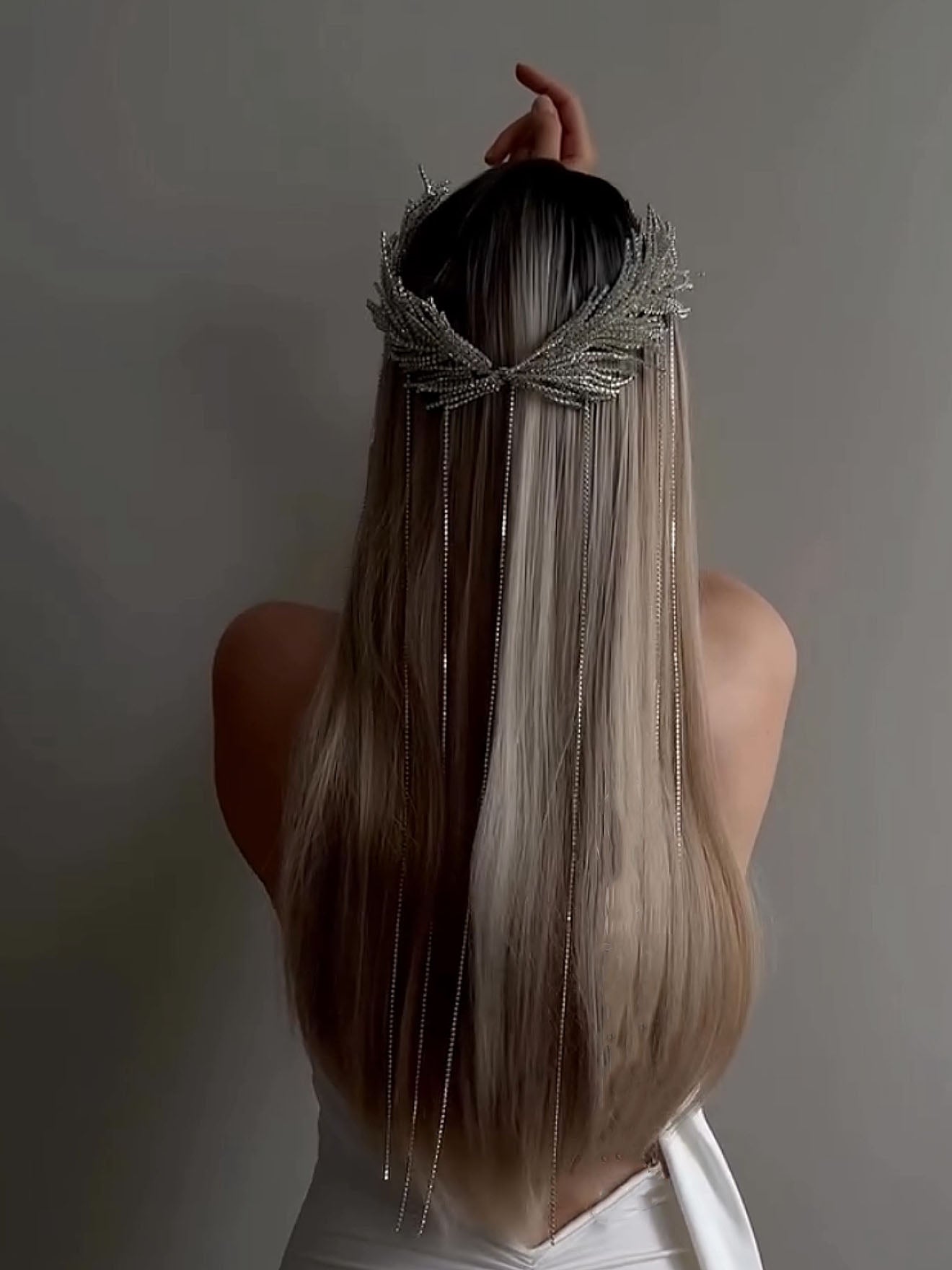 Elodie Angel Wings Style Tassel Hairband