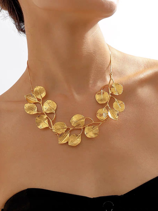 Delphine Necklace Set | 24k Gold Plated